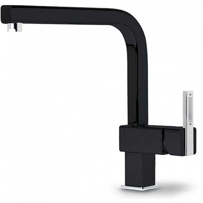 Змішувач Elleci Kube black 86