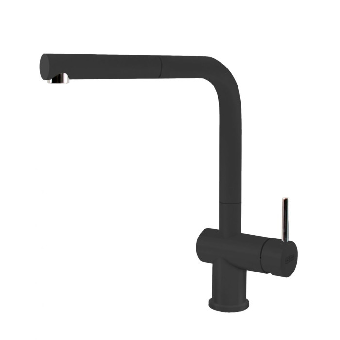Змішувач Elleci Stream plus black 86
