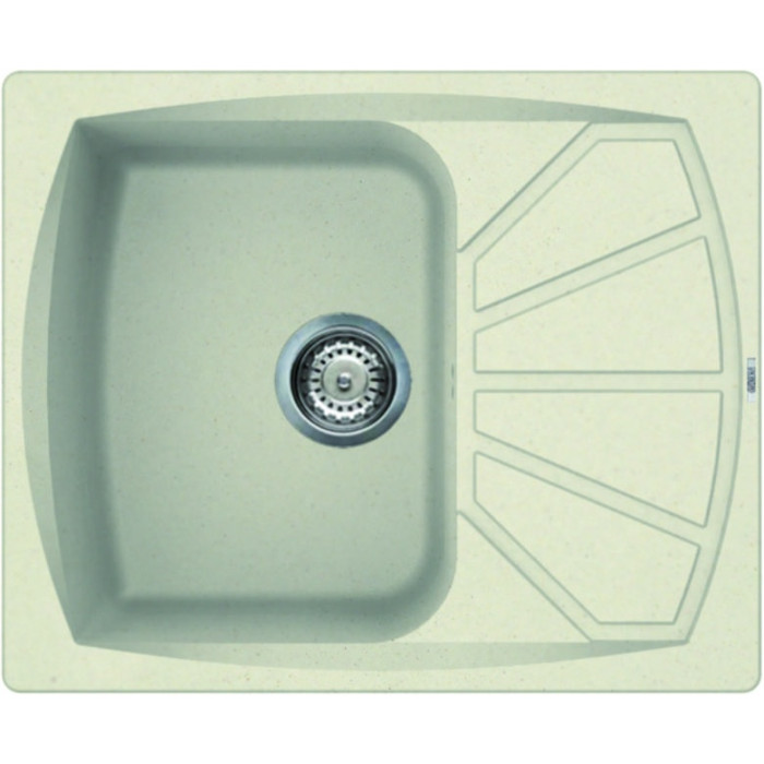 Мийка Elleci Living 125 bianco antico 62