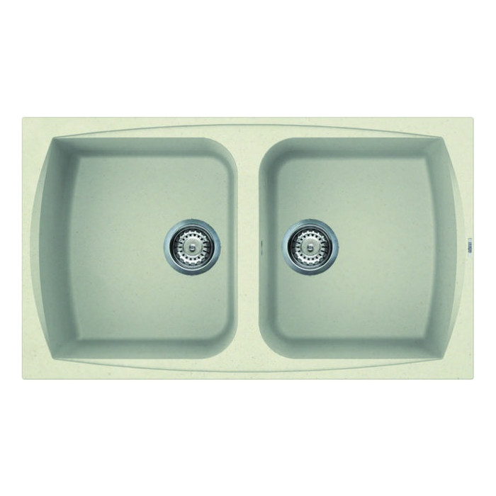 Мийка Elleci Living 450 bianco antico 62