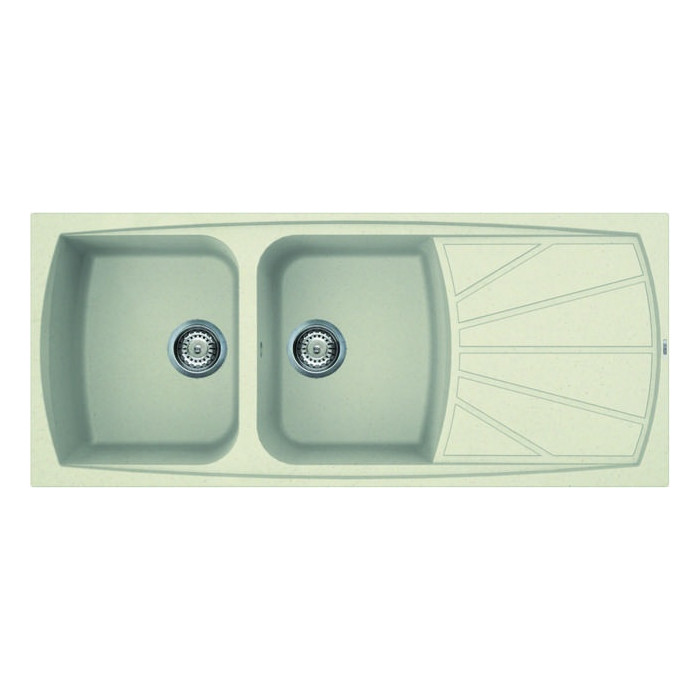 Мийка Elleci Living 500 bianco antico 62