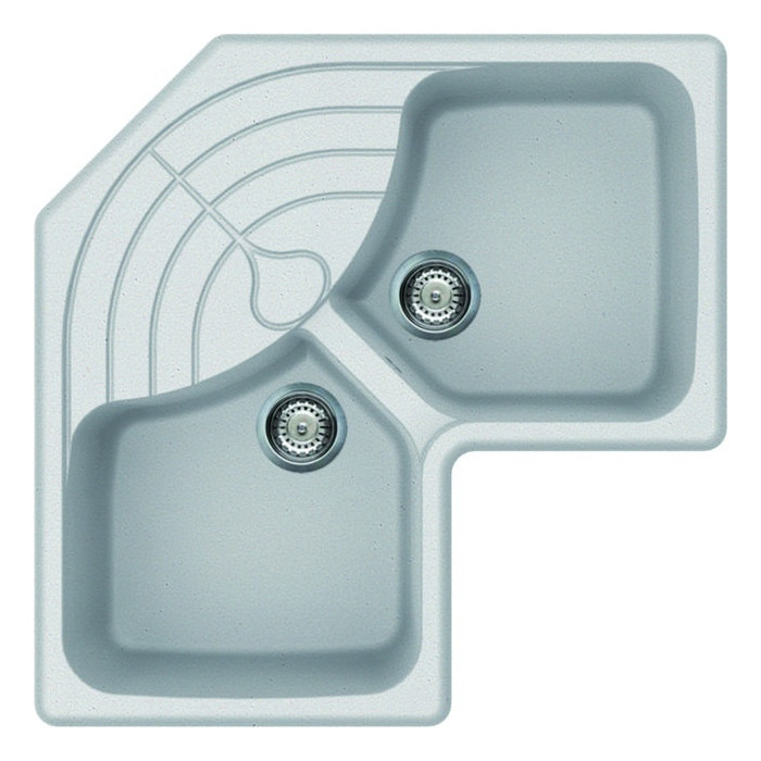 Мийка Elleci Master Corner bianco 52