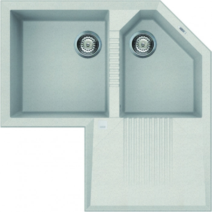 Мийка Elleci Tekno Corner bianco 52