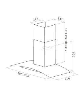 Вытяжка Elica CIRCUS IX A/90