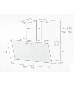 Вытяжка Elica SHIRE BL/A/60