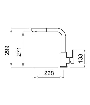Смеситель Elleci C02 AVENA 51