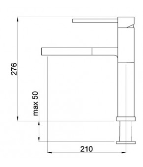Смеситель Elleci Sunny aluminium 79