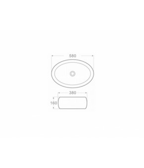 Умывальник Newarc 5015G-W