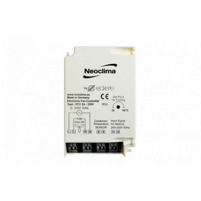 Регулятор обертів вентилятора Neoclima EFC-2A Fan Speed ​​Electronic Regulator