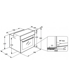 Духовой шкаф Whirpool AKZ9 6230 WH