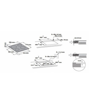 Варочная поверхность Whirpool AKT 8090/NE