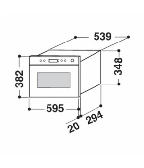 Микроволновая печь WHIRLPOOL AMW 497/IX