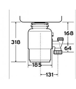 Измельчитель In-Sink-Erator Model 56