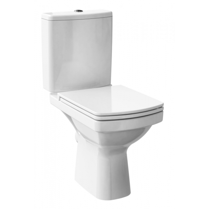 Унитаз CERSANIT EASY NEW CLEAN ON 011 3/5 л с сиденьем дюропласт Soft Close