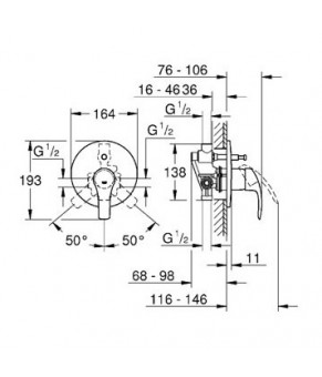 Смеситель Grohe Eurosmart New 33305002