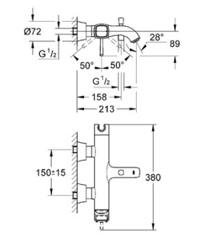 Смеситель Grohe Grandera 23317IG0