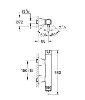Смеситель Grohe Grandera 23316IG0