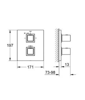 Смеситель Grohe Grohtherm 19958000
