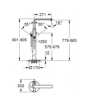 Смеситель Grohe Lineare 23792001