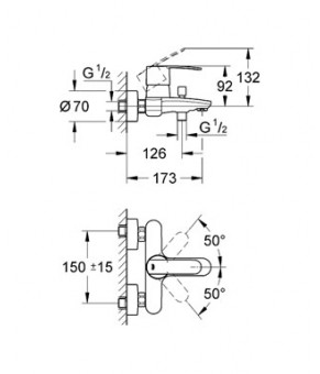 Смеситель Grohe Wave 23209000