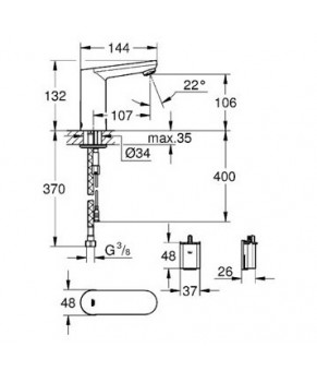 Смеситель Grohe Eurosmart 36330001