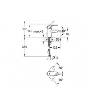 Смеситель Grohe EuroPlus 32623002