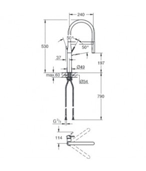 Смеситель Grohe Essence 30294DC0