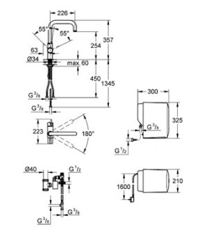 Смеситель Grohe Red Duo 30145000