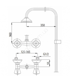 Душевая система Armatura Standard 306-790-00