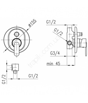 Смеситель Armatura Amber 589-440-00