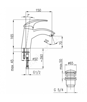 Смеситель Armatura Ametyst 402-814-00