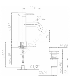 Смеситель Armatura Brylant 4302-814-00