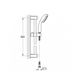 Душевой набор Grohe Tempesta 27644000
