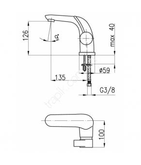 Смеситель Armatura Malachit 4402-811-00