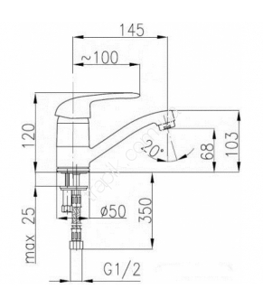 Смеситель Armatura Albit 4602-914-00