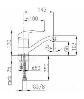 Смеситель Armatura Albit 4602-915-00