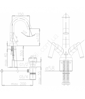 Смеситель Armatura Harmonic 342-324-00