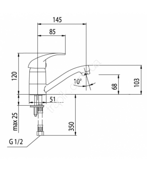 Смеситель Armatura Piryt 442-944-00