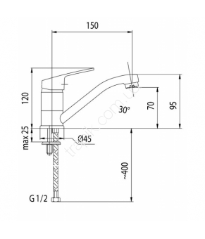 Смеситель Armatura Rodon 452-924-00