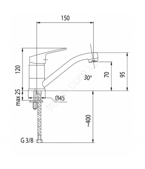 Смеситель Armatura Rodon 452-925-00