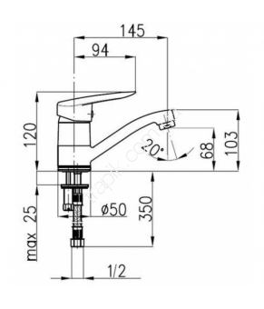 Смеситель Armatura Salit 4502-914-00