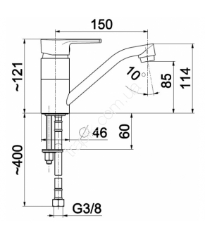 Смеситель Armatura Selen 4412-915-00