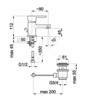 Смеситель Armatura Granat 5522-814-00