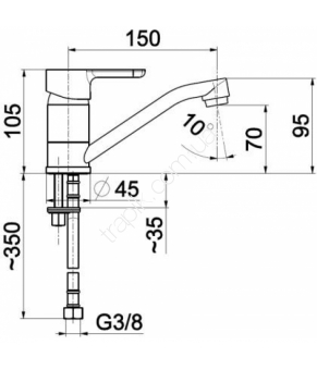 Смеситель Armatura Granat 5522-915-00