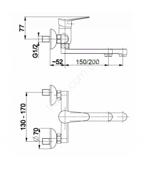 Смеситель Armatura Leonit 5310-810-00
