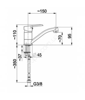 Смеситель Armatura Seelit 5812-915-00