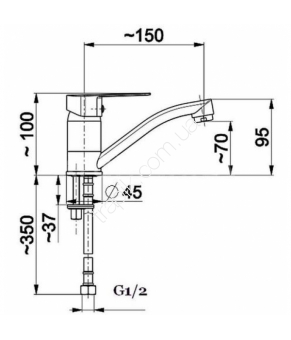Смеситель Armatura Sofit 5112-914-00