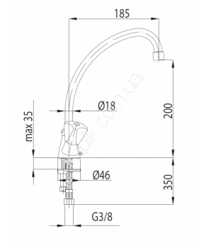 Смеситель Armatura Standard 303-495-00