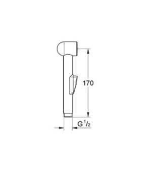 Гигиенический душ Grohe Trigger Spray 28343000