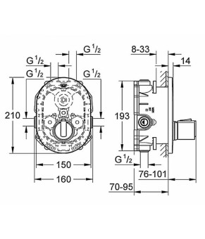 Смеситель Grohe Grohtherm 19352000